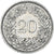 Monnaie, Suisse, 20 Rappen, 1959