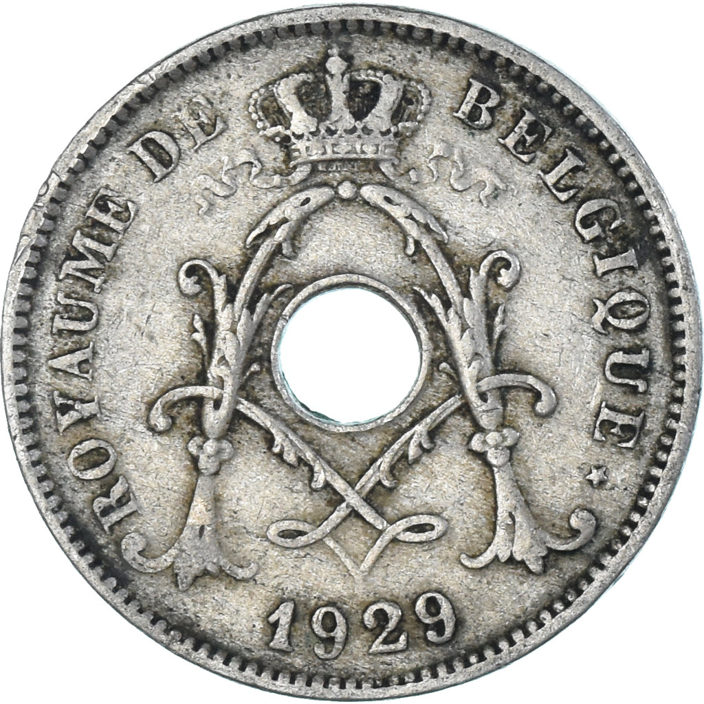 Munten, België, 10 Centimes, 1929