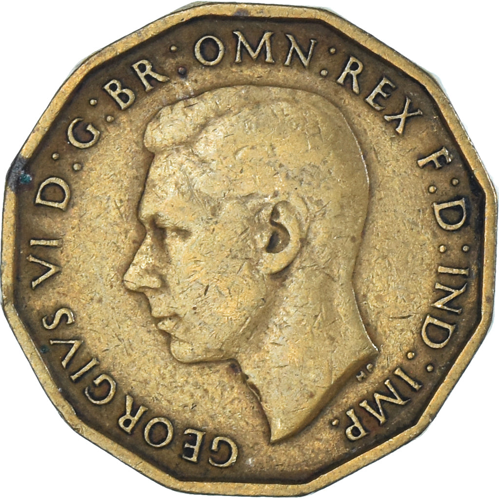 Moneta, Wielka Brytania, 3 Pence, 1938