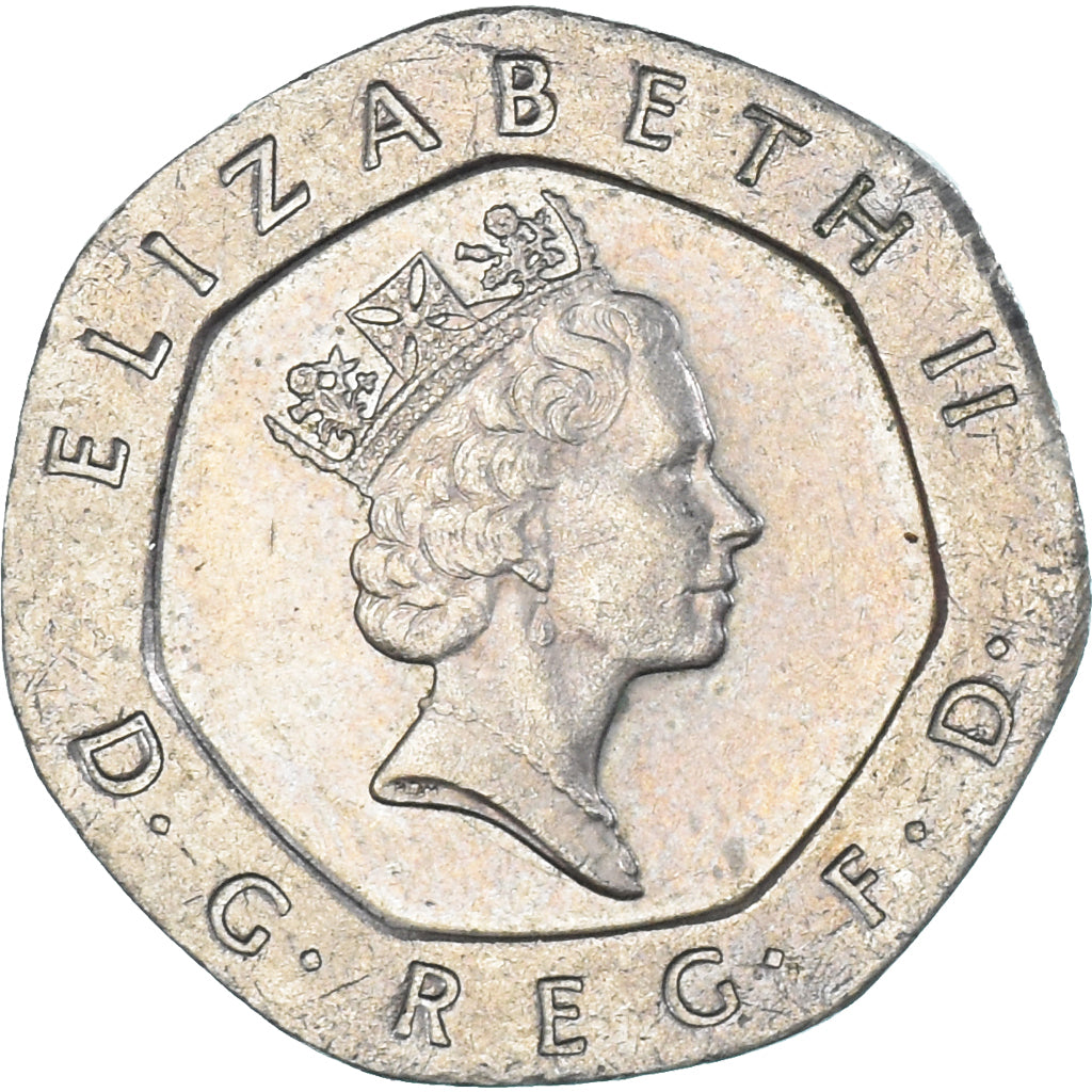 Moneda, Gran Bretaña, 20 Pence, 1997