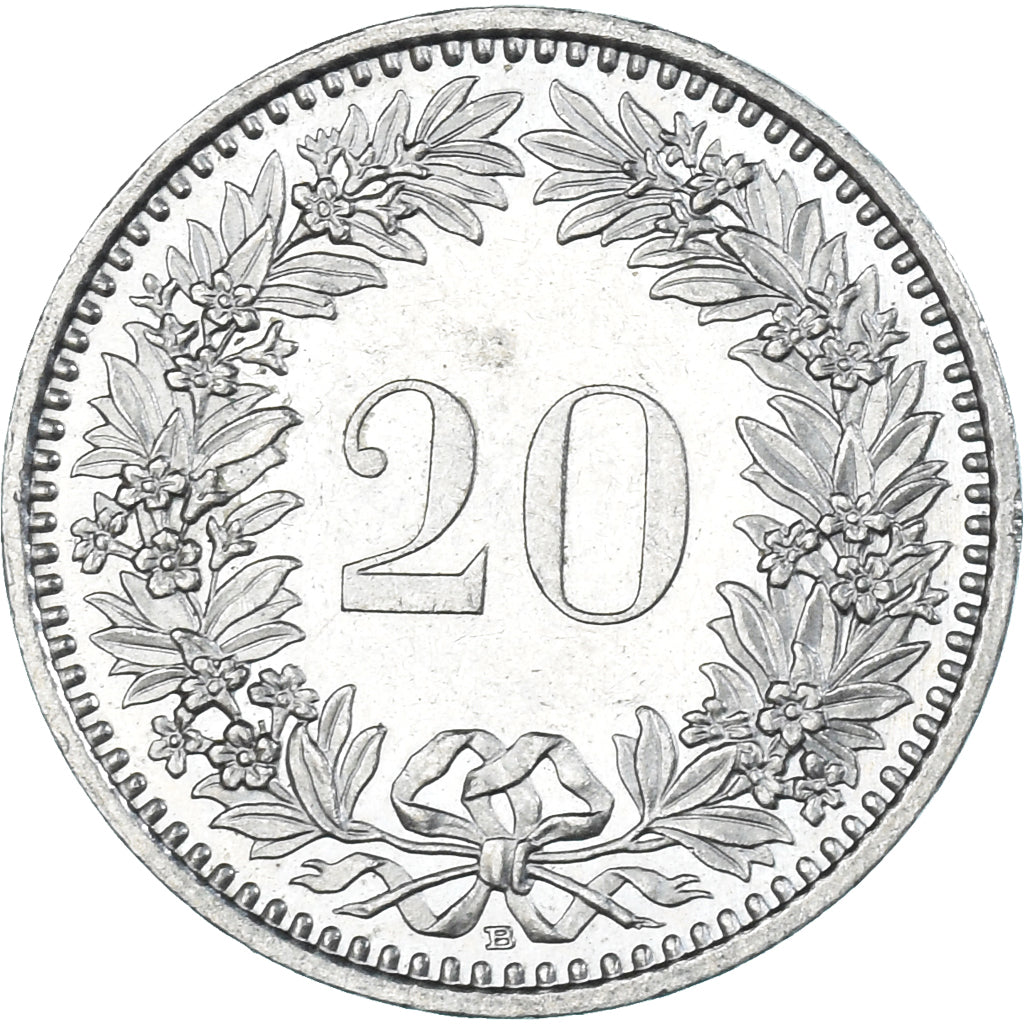 Münze, Schweiz, 20 Rappen, 2012