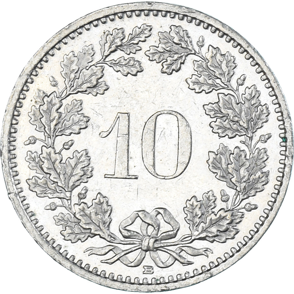 Monnaie, Suisse, 10 Rappen, 1996