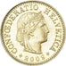 Moneda, Suiza, 5 Rappen, 2009