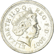 Coin, Great Britain, Pound, 2007
