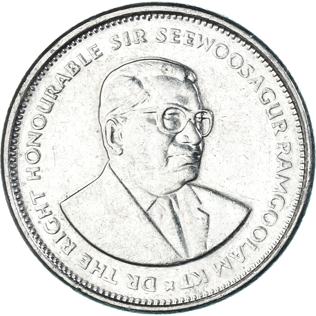 Coin, Mauritius, 20 Cents, 2016