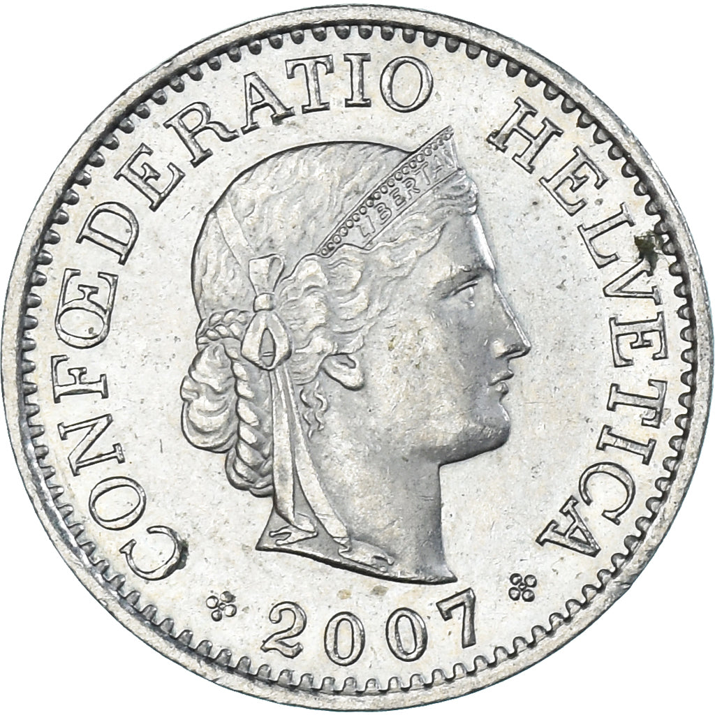 Münze, Schweiz, 10 Rappen, 2007