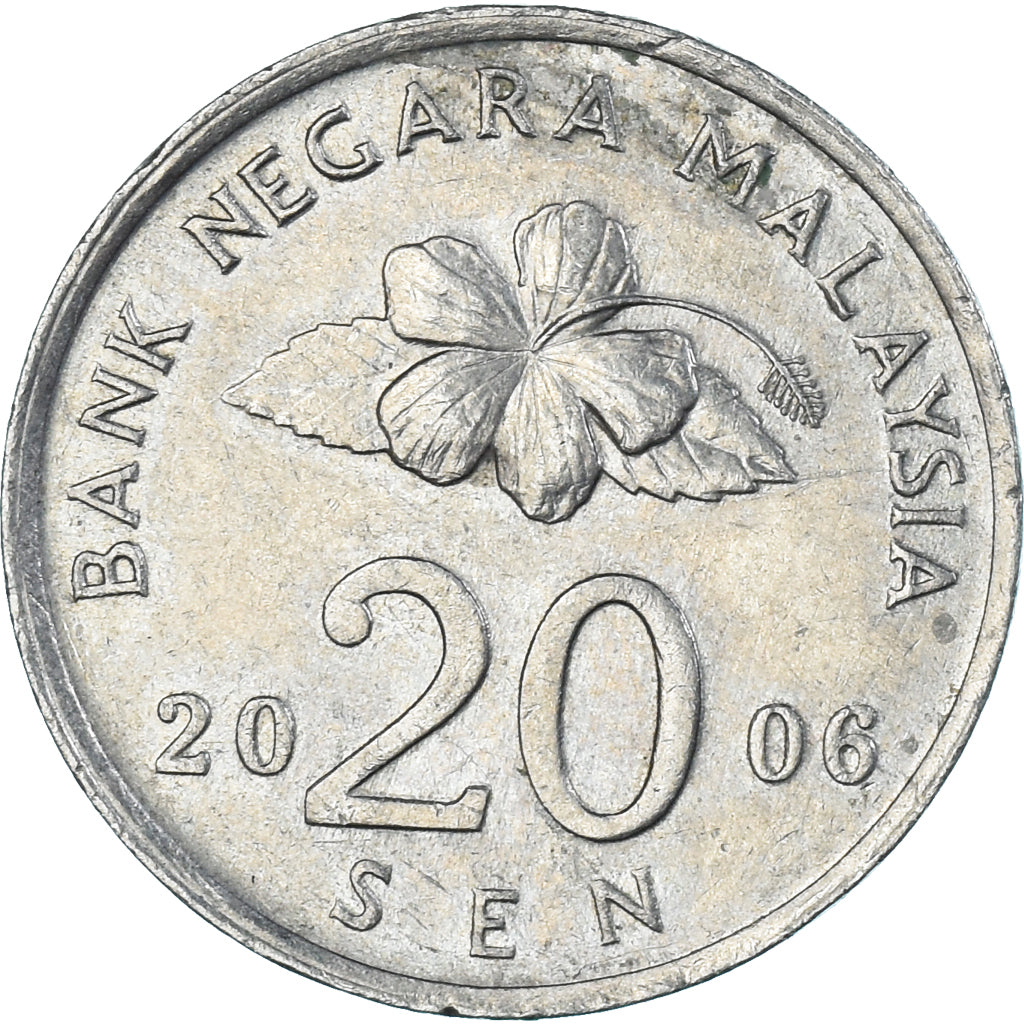 Moneda, Malasia, 20 Sen, 2006