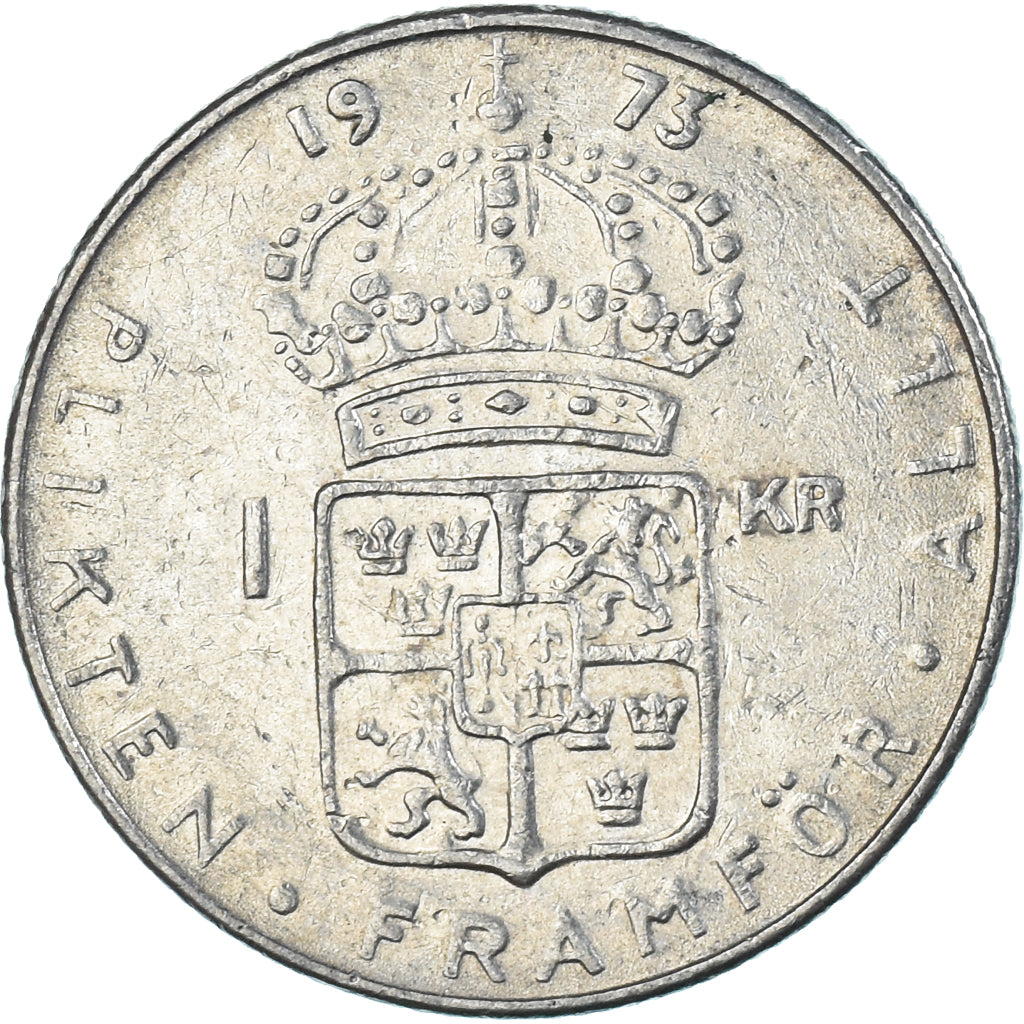 Moneta, Svezia, Krona, 1973