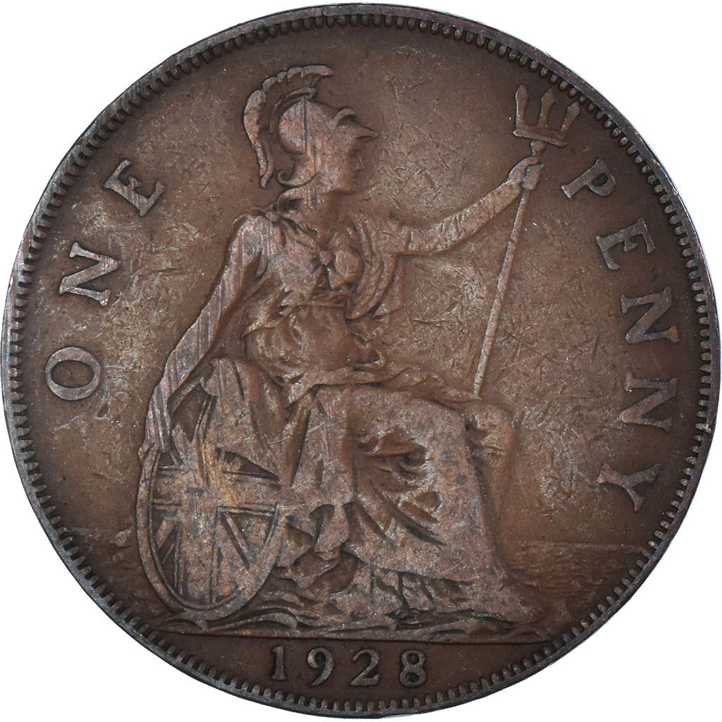 Moneta, Wielka Brytania, Penny, 1928