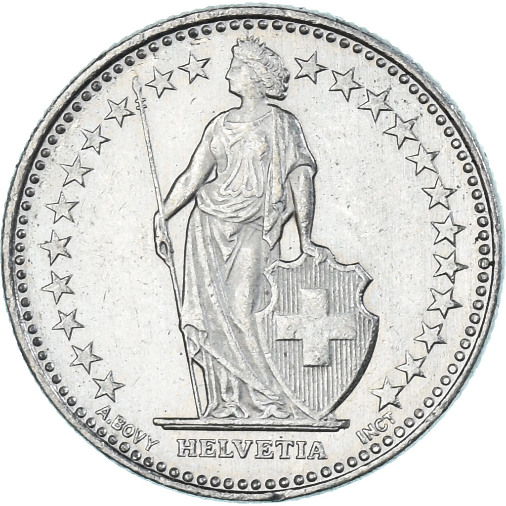 Moneta, Svizzera, 1/2 Franc, 2015