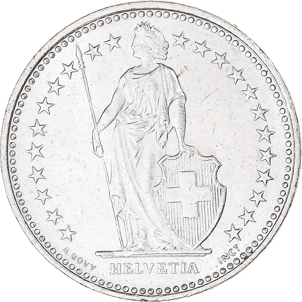 Moneta, Szwajcaria, 1/2 Franc, 2002