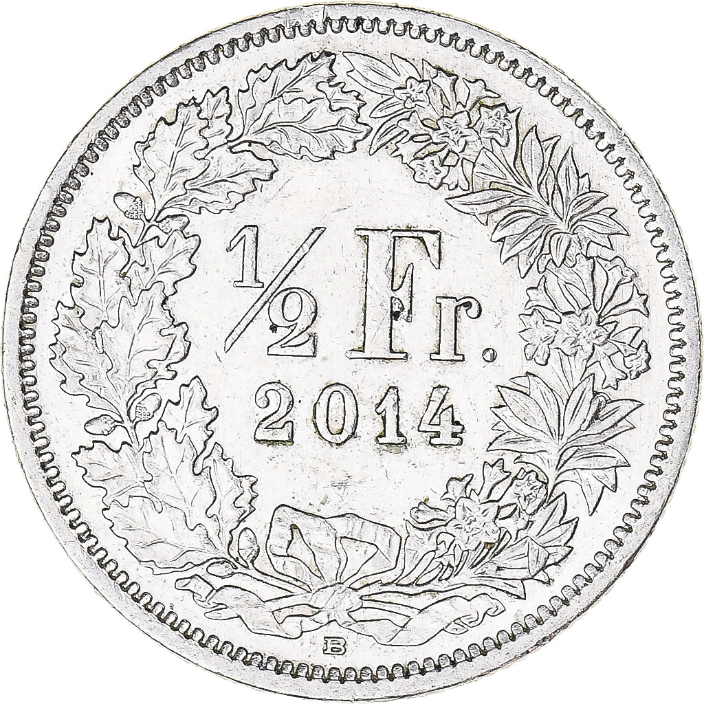 Coin, Switzerland, 1/2 Franc, 2014