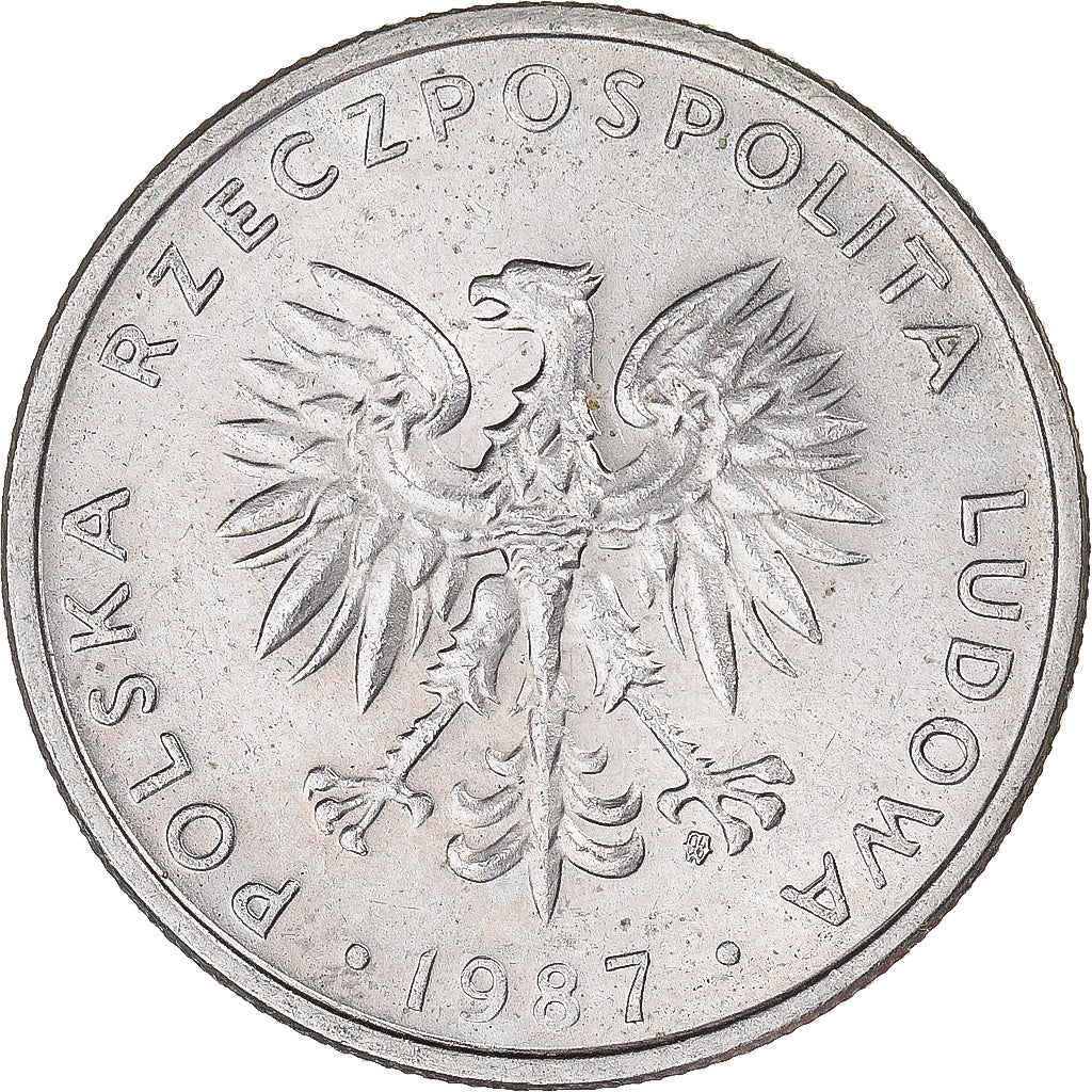 Coin, Poland, 20 Zlotych, 1987