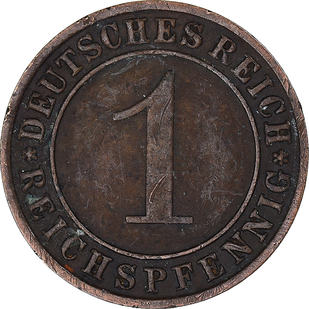 Monnaie, Allemagne, Reichspfennig, 1931