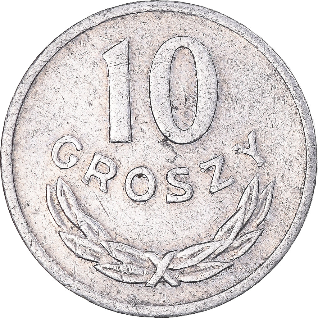 Moneta, Polonia, 10 Groszy, 1979