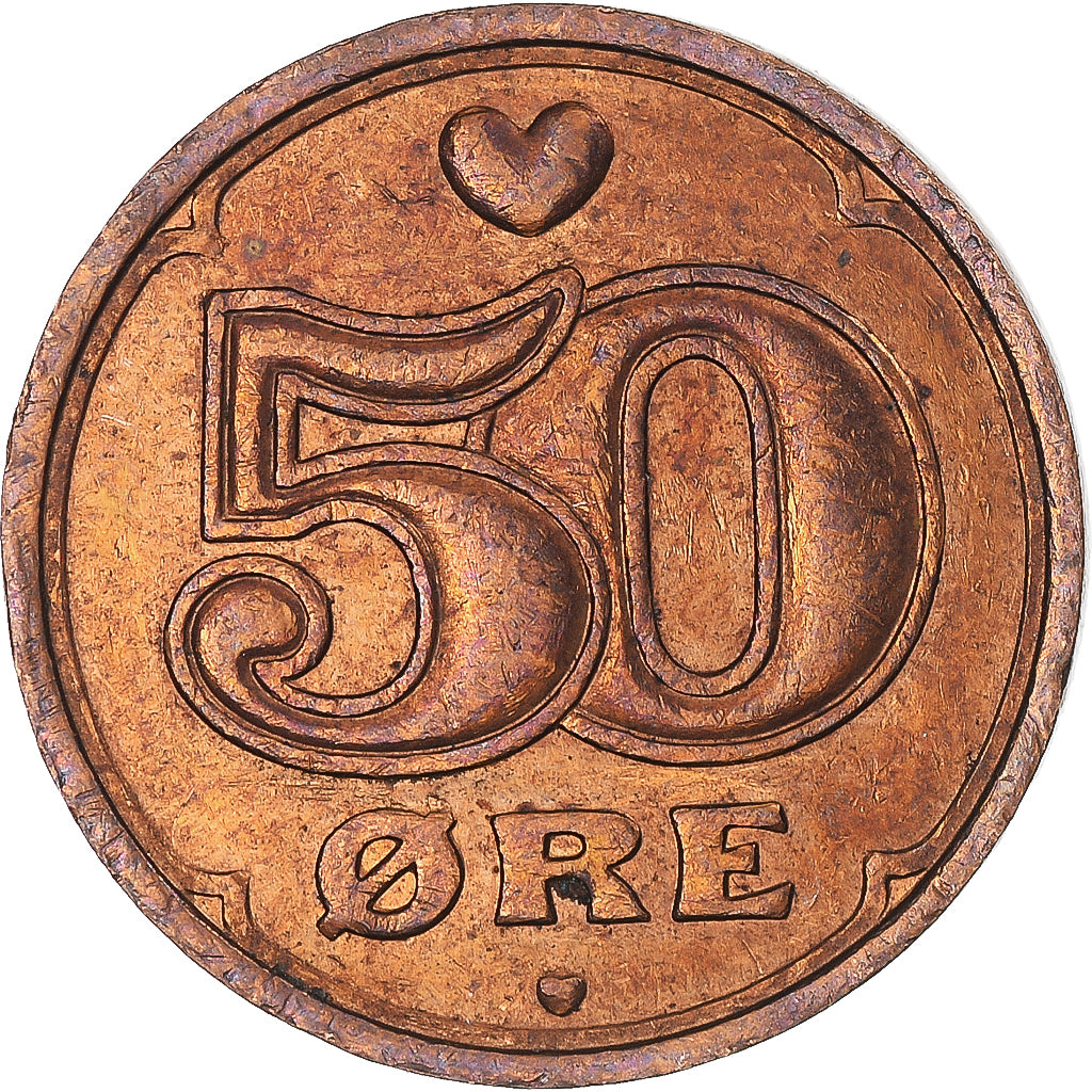 Moeda, Dinamarca, 50 Öre, 2006