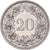 Monnaie, Suisse, 20 Rappen, 1929