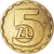 Moneta, Polonia, 5 Zlotych, 1984