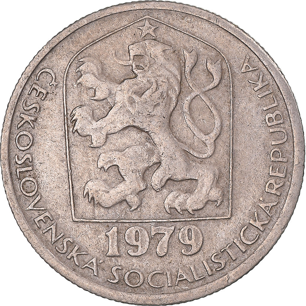 Moeda, Checoslováquia, 50 Haleru, 1979