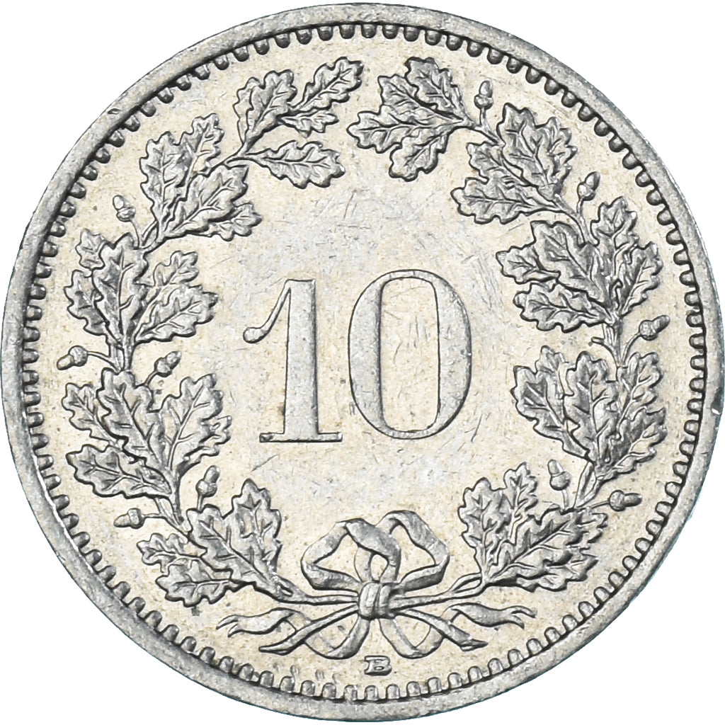 Monnaie, Suisse, 10 Rappen, 1990