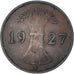 Monnaie, Allemagne, Reichspfennig, 1927