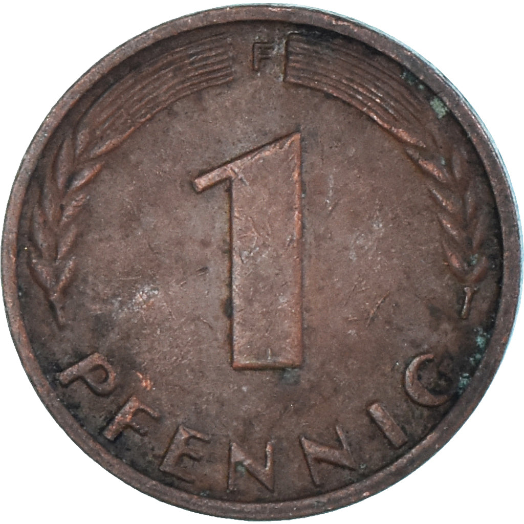 Münze, Deutschland, Pfennig, 1966
