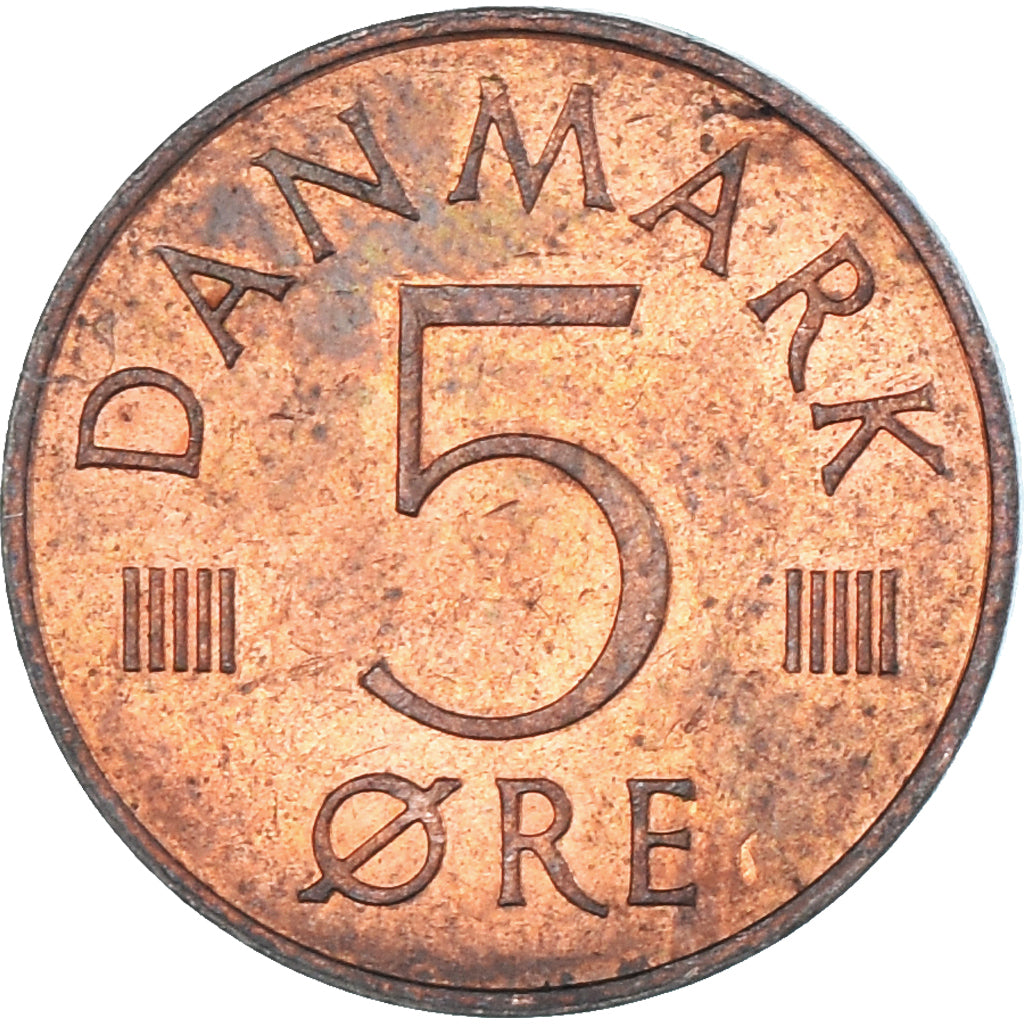 Monnaie, Danemark, 5 Öre, 1981