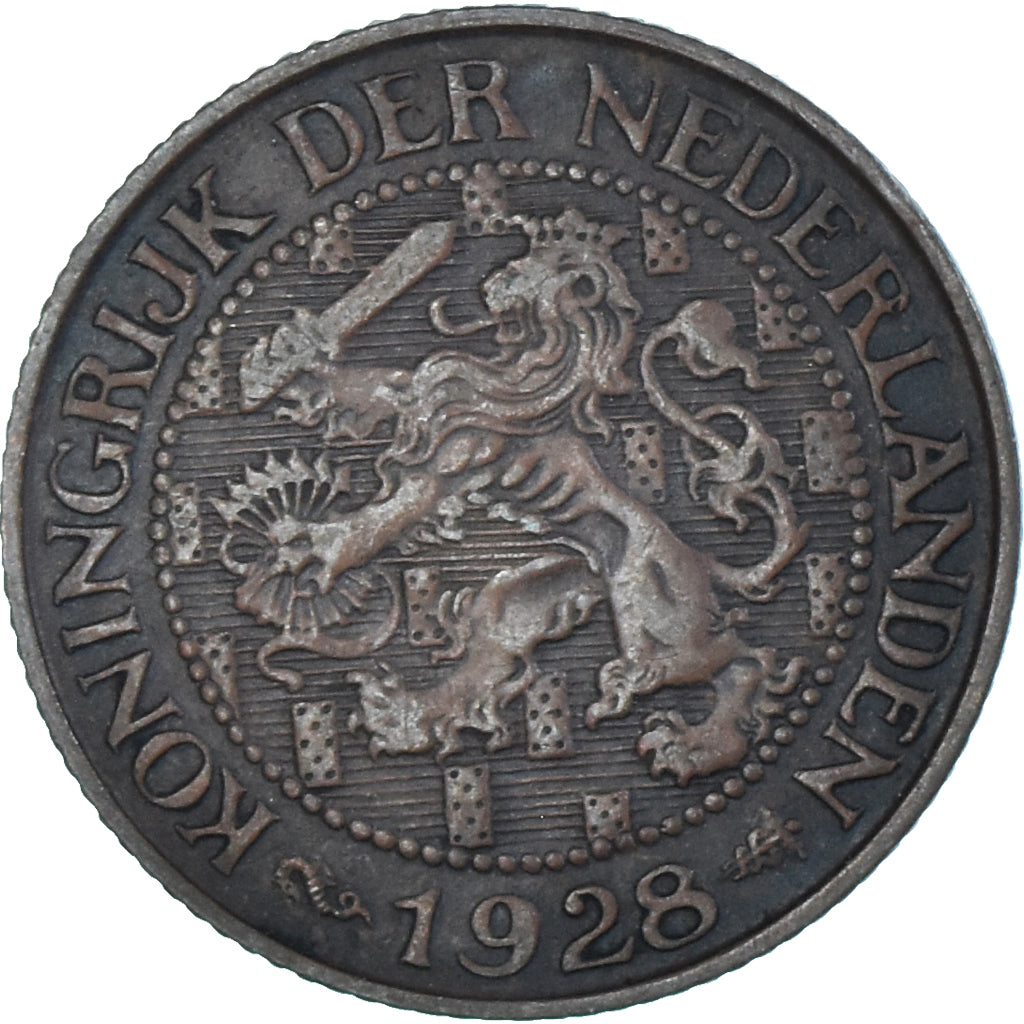 Moeda, Países Baixos, Cent, 1928