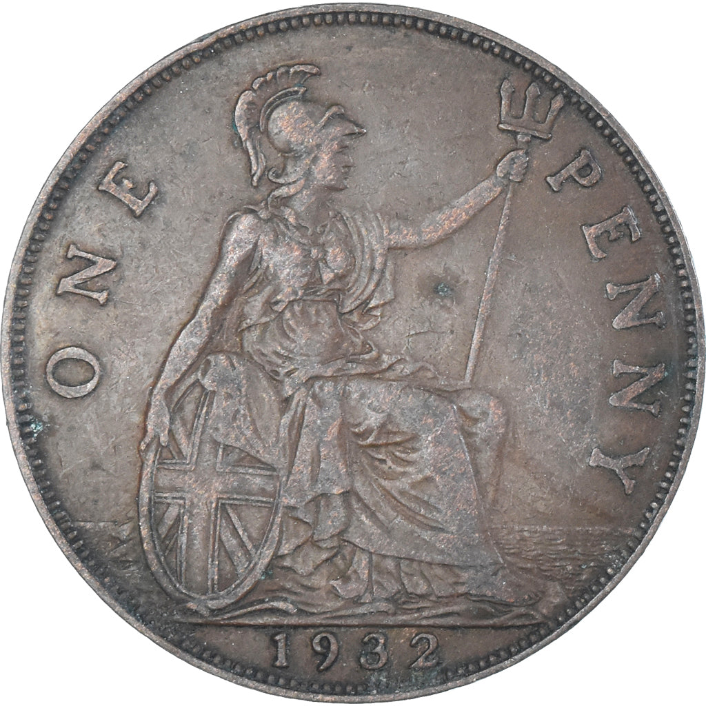 Coin, Great Britain, Penny, 1932