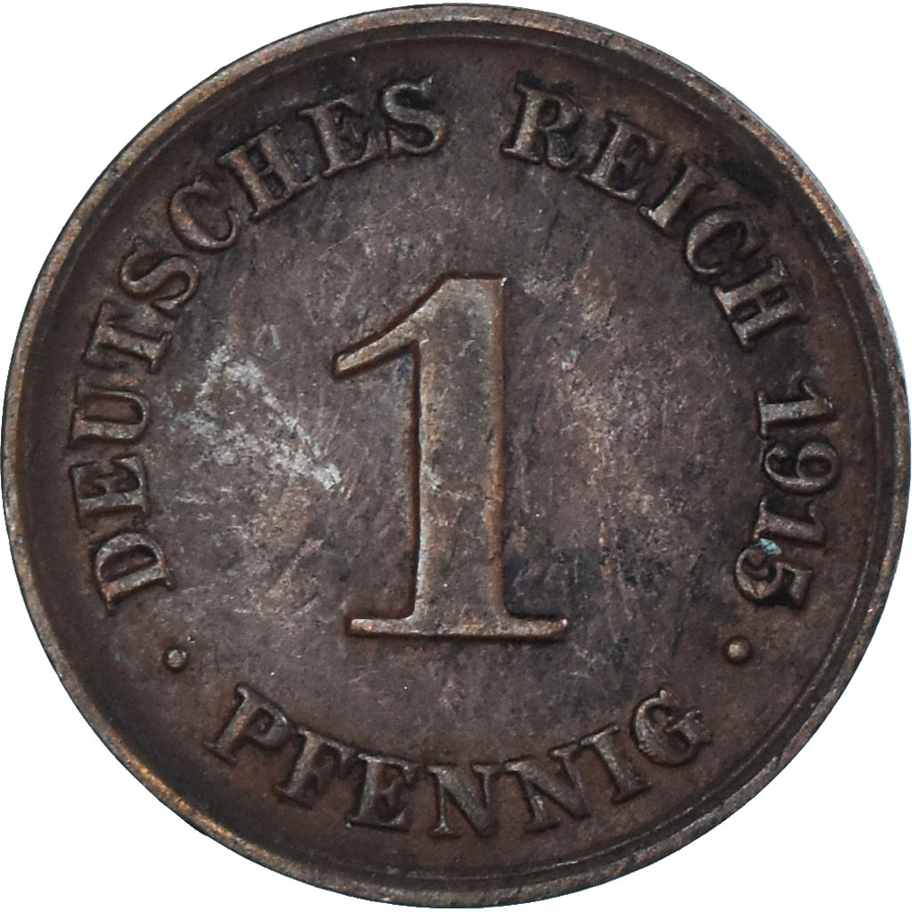 Coin, Germany, Pfennig, 1915