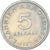 Coin, Greece, 5 Drachmai, 1980