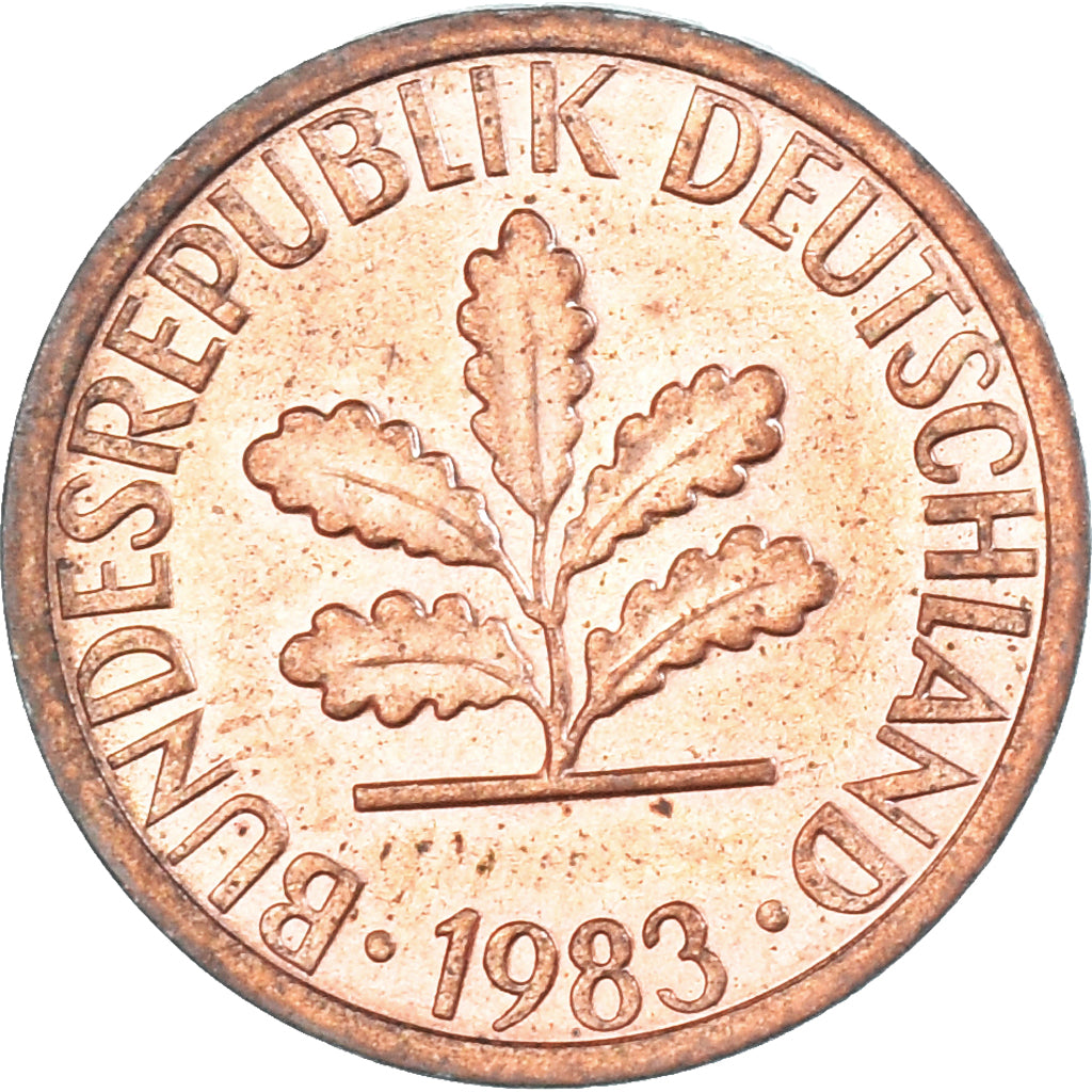 Moneta, Niemcy, Pfennig, 1983