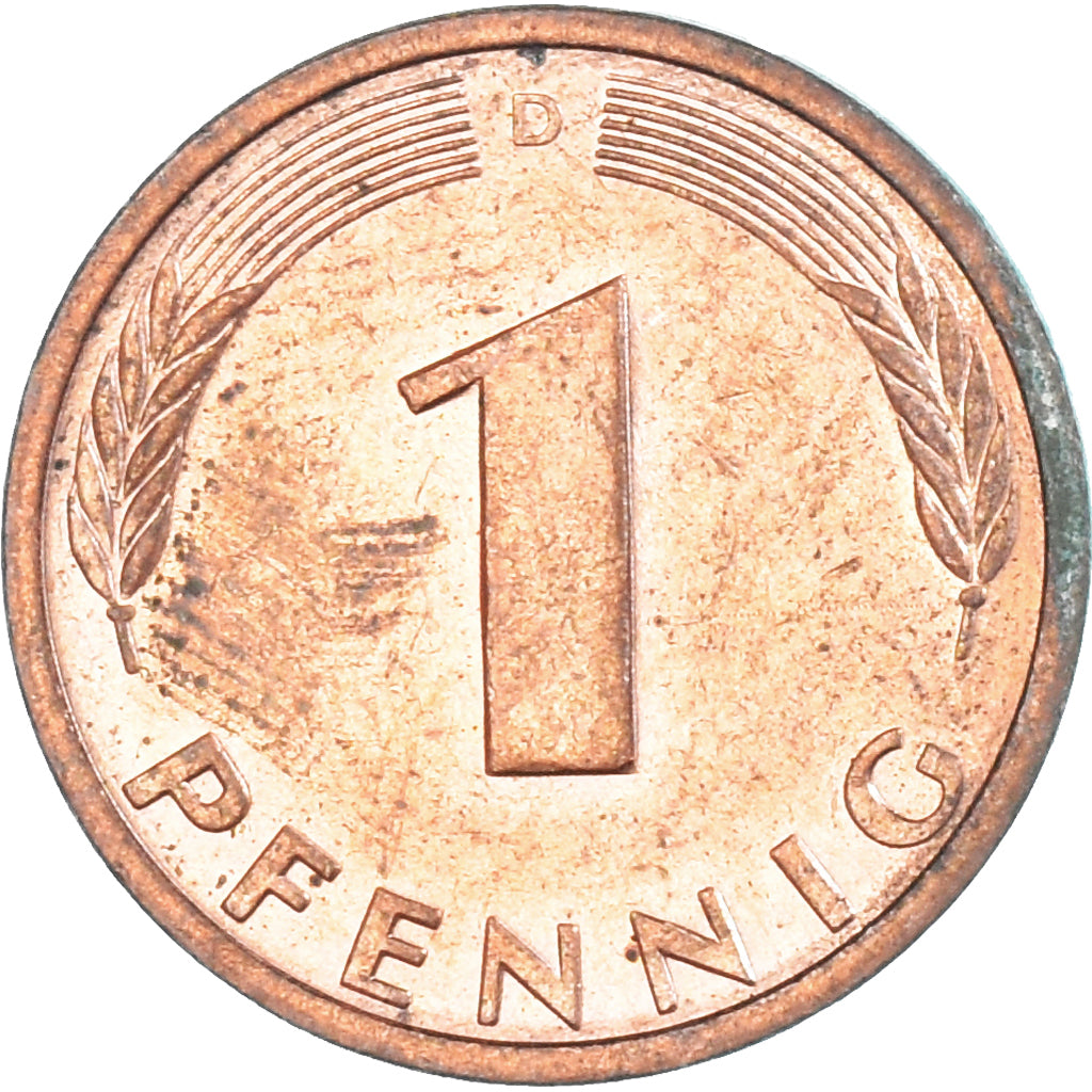 Moneta, Niemcy, Pfennig, 1983