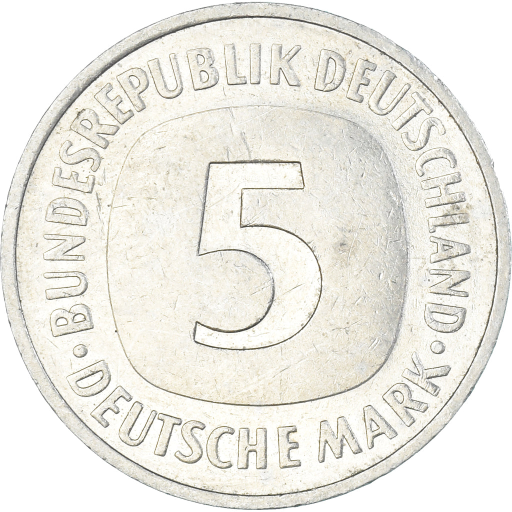 Coin, Germany, 5 Mark, 1989