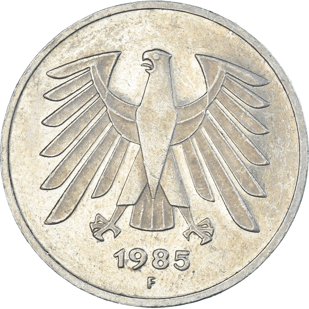 Coin, Germany, 5 Mark, 1985