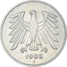 Coin, Germany, 5 Mark, 1988