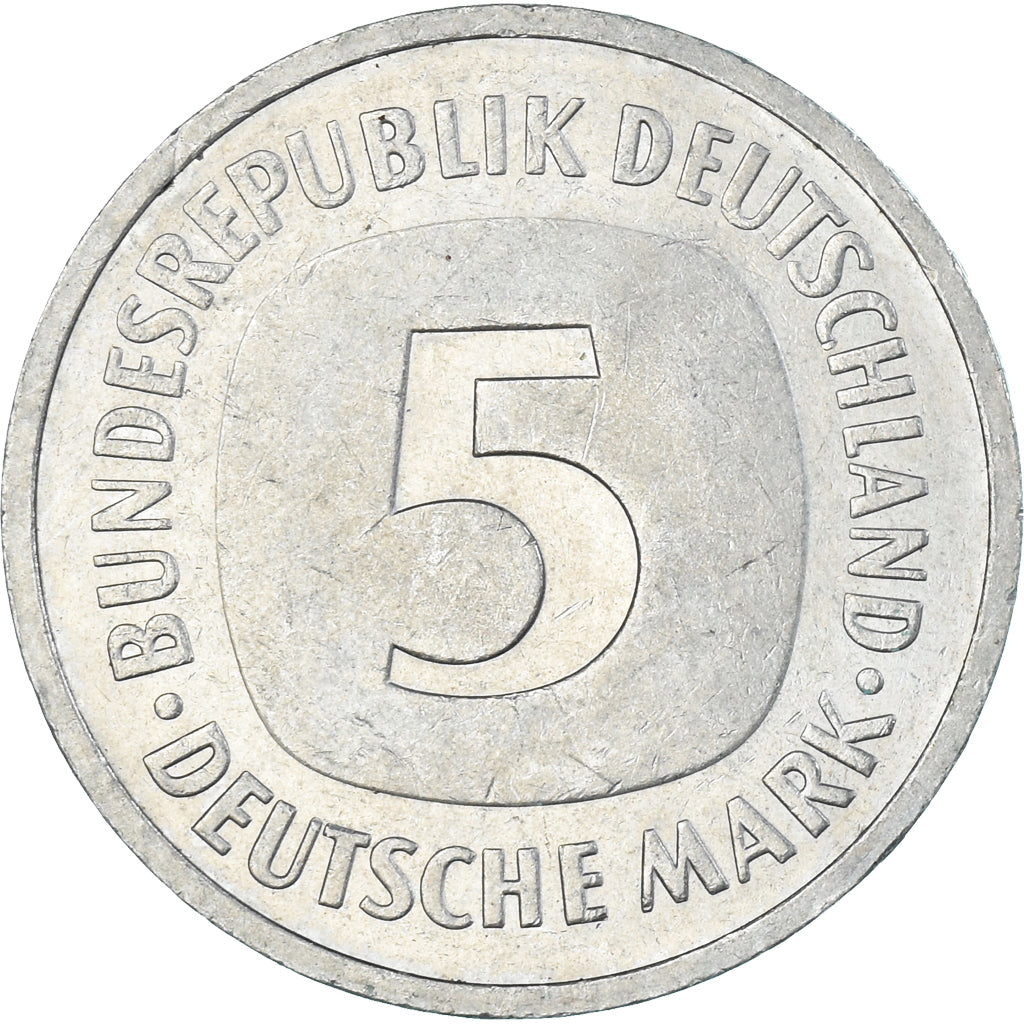 Coin, Germany, 5 Mark, 1988