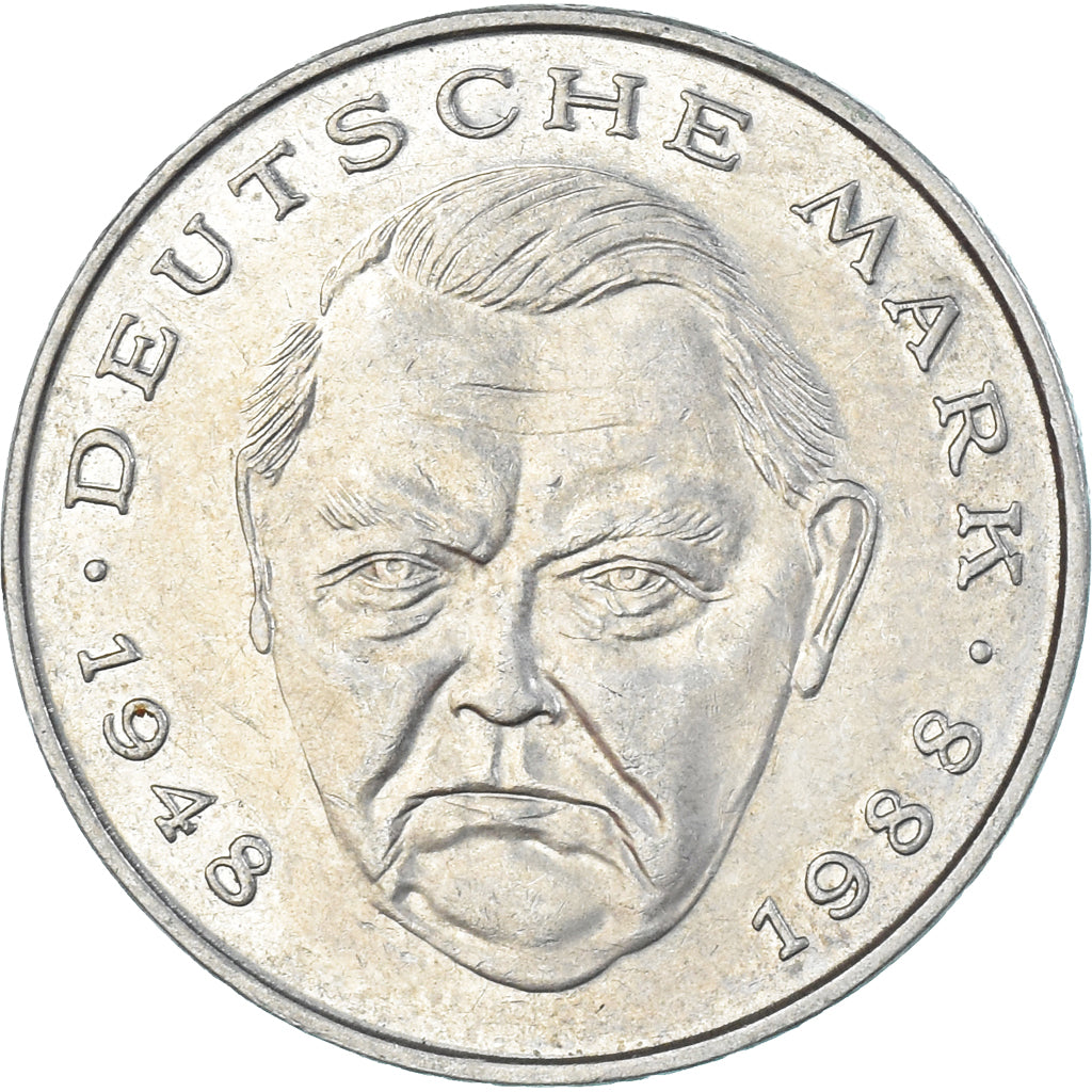 Moneda, Alemania, 2 Mark, 1989