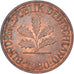 Coin, Germany, 2 Pfennig, 1980