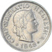 Monnaie, Suisse, 5 Rappen, 1948