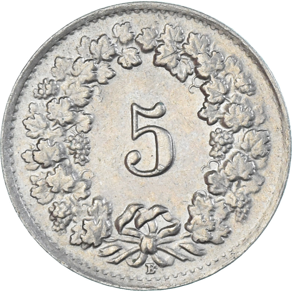 Münze, Schweiz, 5 Rappen, 1948