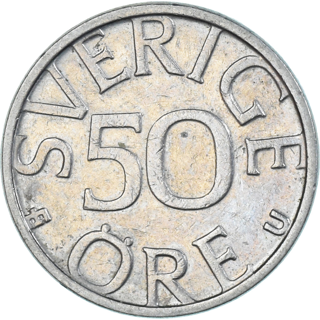 Moneta, Svezia, 50 Öre, 1979