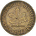 Coin, Germany, 10 Pfennig, 1977