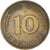 Moneda, Alemania, 10 Pfennig, 1977