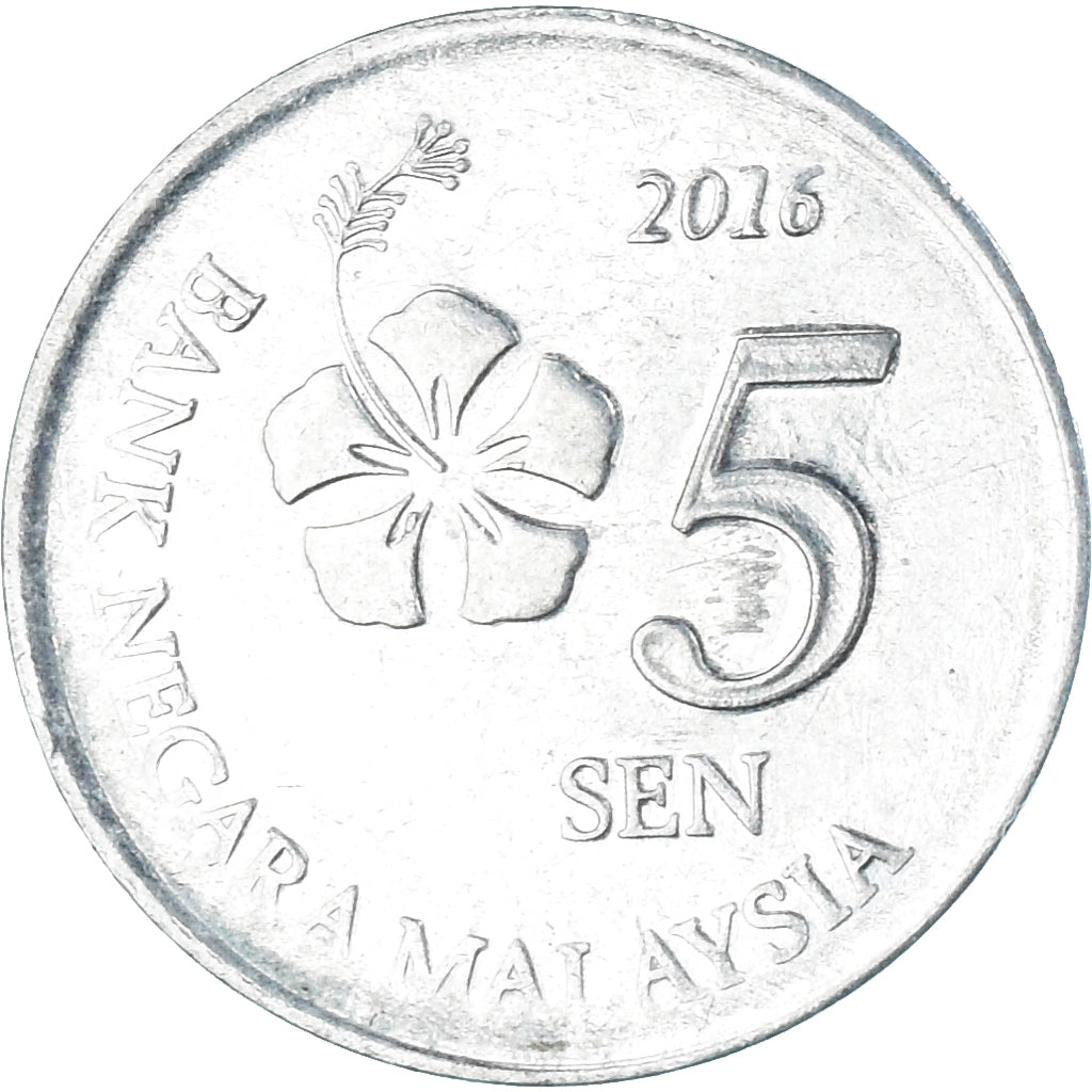 Moneta, Malesia, 5 Sen, 2016
