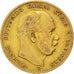 German States, 10 Mark, 1873, KM #502, EF(40-45), Gold, 3.93