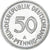 Moneta, Niemcy, 50 Pfennig, 1990