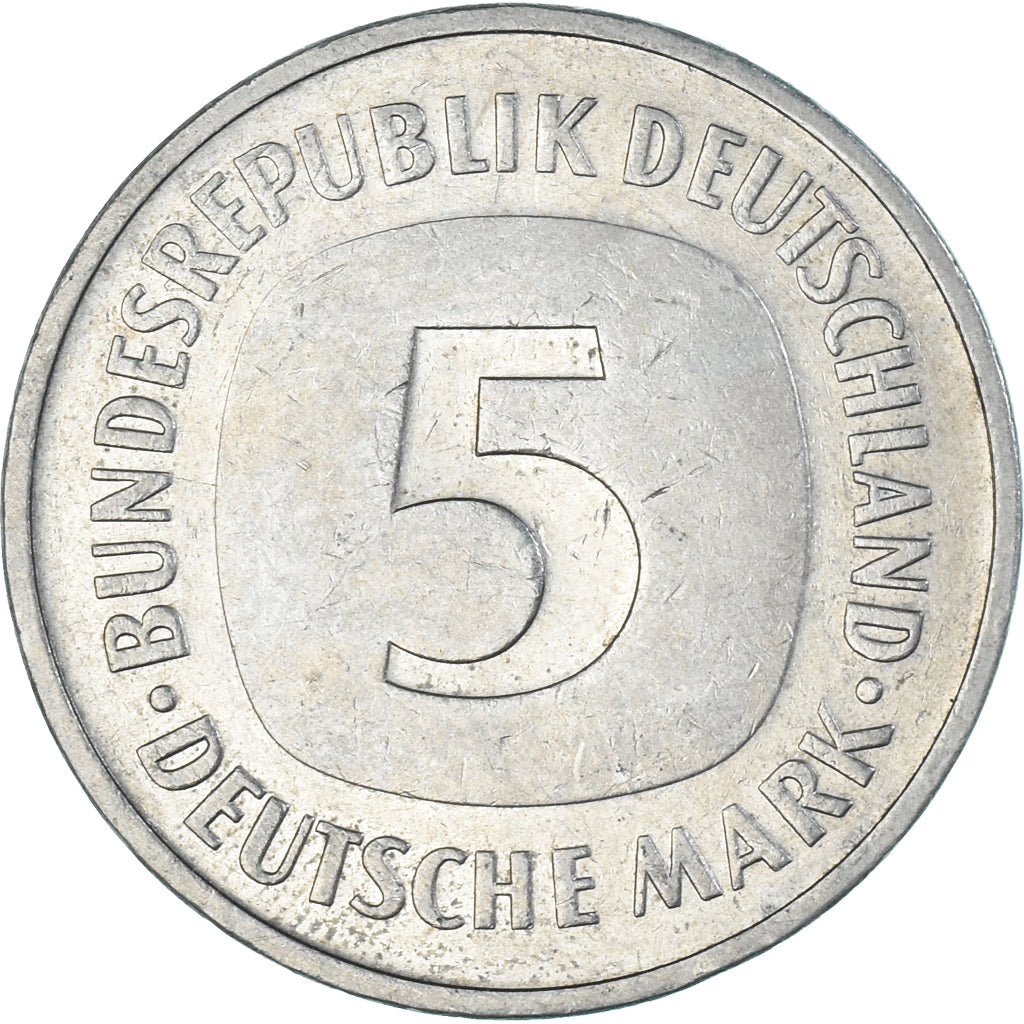 Coin, Germany, 5 Mark, 1986