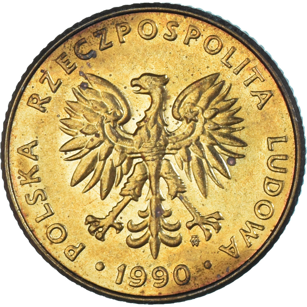 Moneta, Polska, 10 Zlotych, 1990