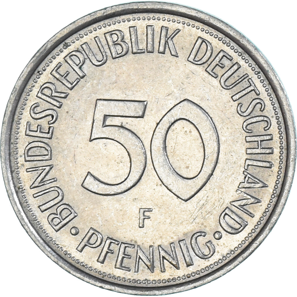 Moneta, Niemcy, 50 Pfennig, 1981